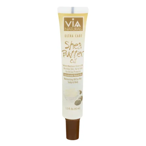 Via Natural Ultra Care Shea Butter Oil Concentrated Natural Oil Delivers