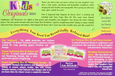 Originals By Africa's Best Kids Natural Conditioning Relaxer System With