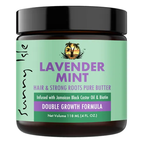 Sunny Isle Lavender Mint Hair and Strong Roots Butter | Infused With Biotin