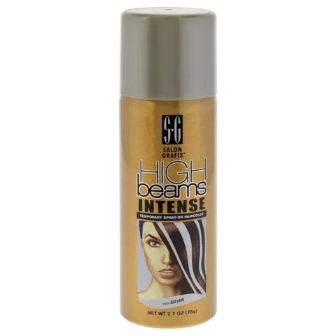 Salon Grafix High Beams Intense Temporary Silver for Unisex Hair Color Unisex