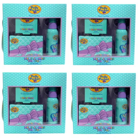 (4-pack) Beauty Creations Polly Pocket Here The Comes (Set)