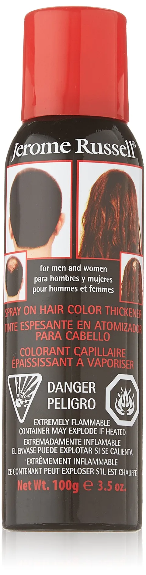 Jerome Russell Hair Color Thickener Black