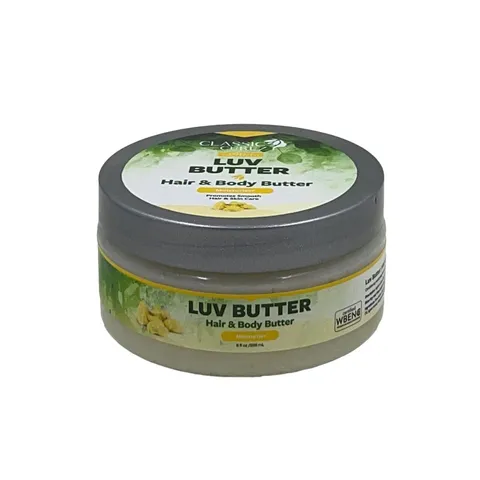 Classic Curlz Luv Butter; Hair and Body Moisturizer Moisturizing Cream for