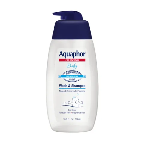 Aquaphor Baby Wash and Shampoo Mild Tear Free 2 In 1 Solution for Baby’s