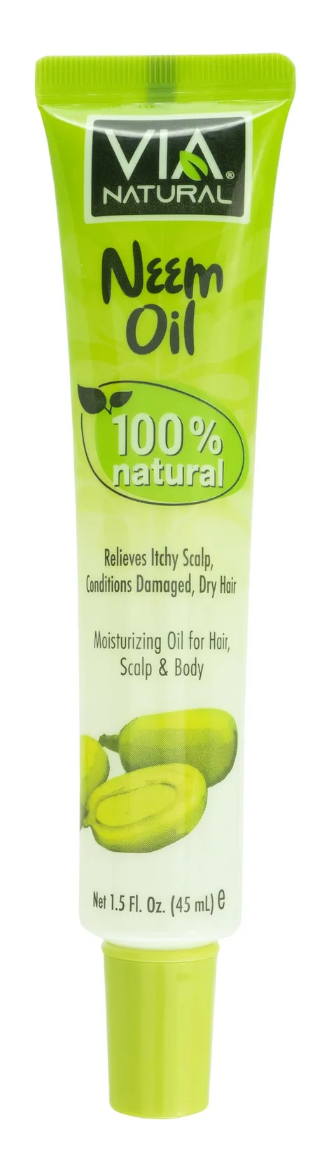 Via Natural 100% Natural Neem Oil 1.5 Fl Oz