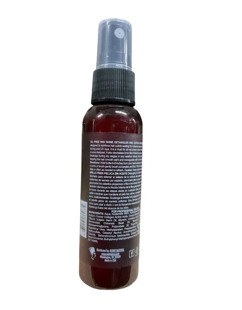 Bonfi Natural Oil Free Wig Shine Detangler Cuticle Sealer