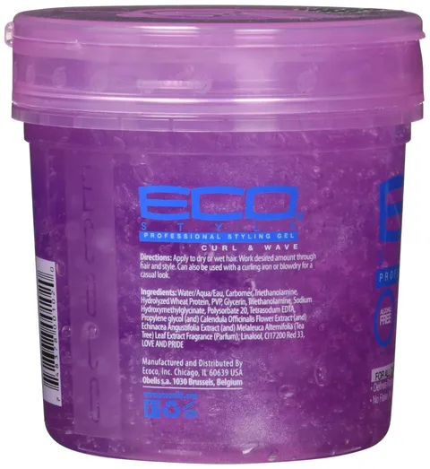 Ecoco Eco Style Hair Gel Curl and Wave Anti Itch Alcohol Free Formula Perfect