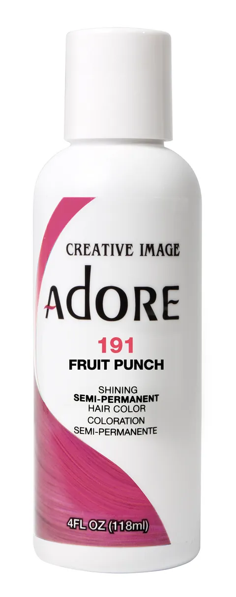 Adore Semi Permanent Hair Color | Vegan Cruelty Free Pink Hair Dye | No Ammonia