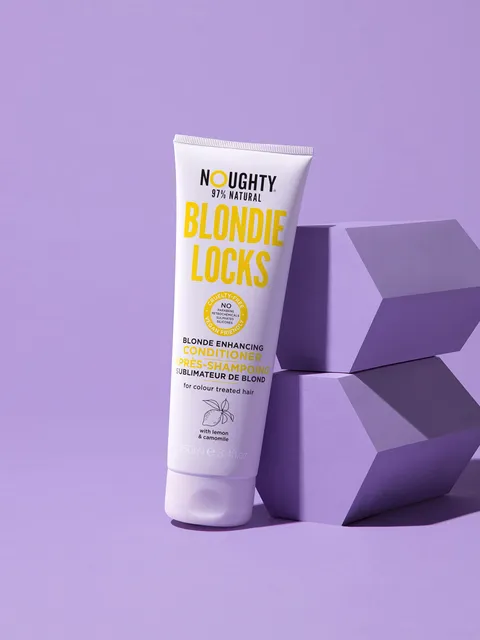 Noughty Blondie Locks Blonde Enhancing Conditioner Vegan 97% Natural Sulfate