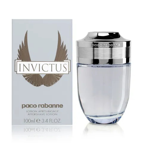 Paco Rabanne Invictus After Shave Lotion Lightly Perfumes the Skin Notes of