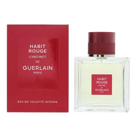 Habit Rouge L'instinct By Guerlain Intense EDT 1.7 oz