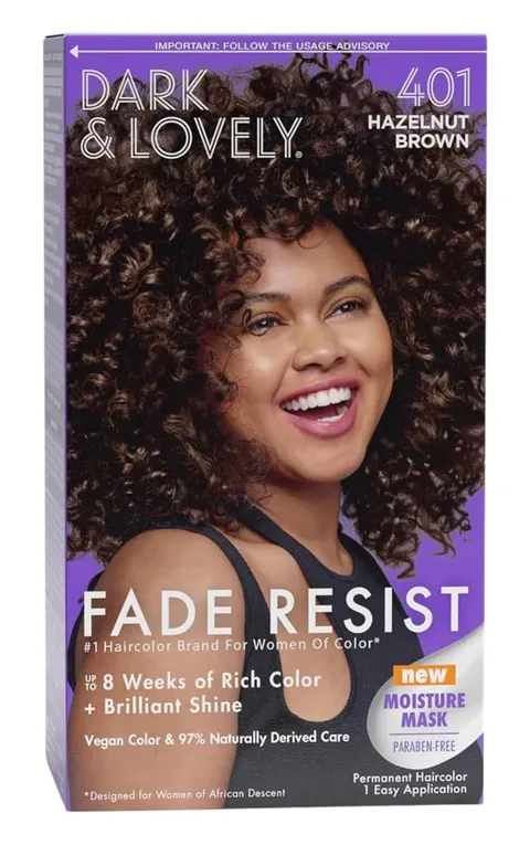 Dark Lovely Color #401 Hazelnut Brown