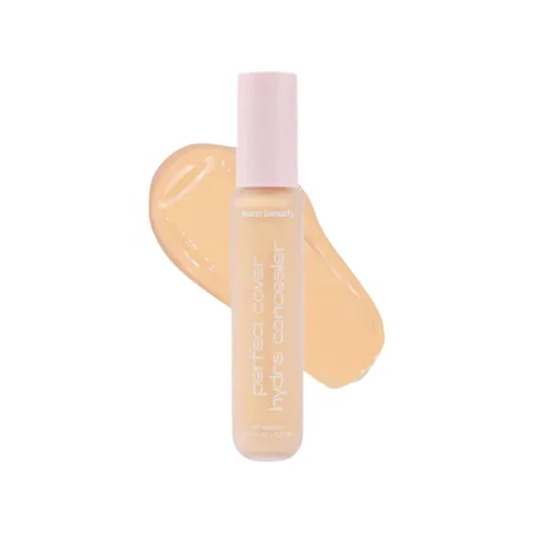 (78-pack) Perfect Cover Hydra Concealer by KARA BEAUTY - 01 Hydrating Concealer with Hyaluronic Acid Serum for Face Makeup, Under Eye Cosmetic for Dark Circles, Brightening for Eye Makeup, Beauty Cosmetics