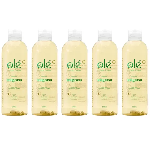 (5-pack) Ole Capilar Shampoo Onion And Ginger Oil Control