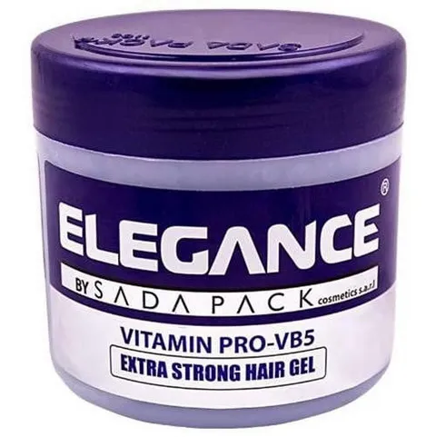 Elegance Extra Strong Protection Medium Hold Hair Gel 500 ml