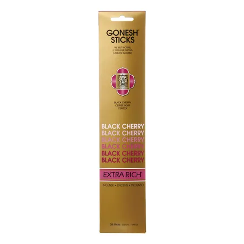 Gonesh Goxrch Extra Rich Collection Black Cherry Incense Sticks