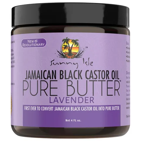 Sunny Isle Lavender Jamaican Black Castor Oil Pure Butter | Stimulates Hair