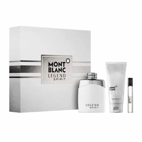 [Set] Mont Blanc Legend Spirit 3.4 M+3.4 Sh/g+7. France 6pcs Bybox EDT 5 ml