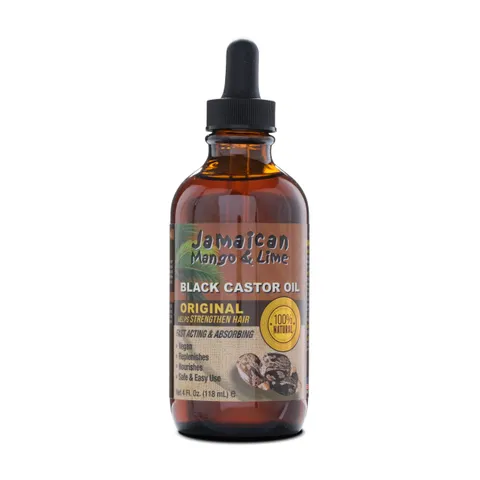 Jamaican Mango Lime Black Castor Oil Hair Scalp Oil for Locs Braids Twists