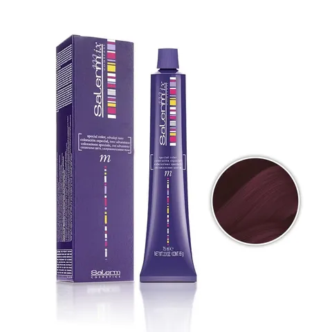 Salerm Salermix Reddish Hair Coloring Cream #0.96 Iris Tokyo for /