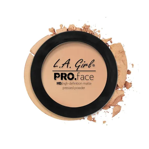 (6-pack) L.A. Girl Pro.Face Matte Pressed Powder, Buff GPP606