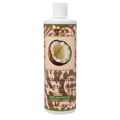 Spanish Garden Cocoa Butter Shea Butter Shampoo . 16 oz