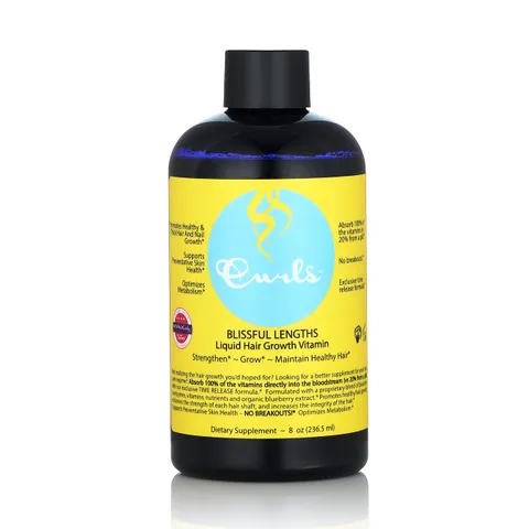 Curls Blueberry Bliss Blissful Lengths Liquid Hair Growth Vitamin Grow