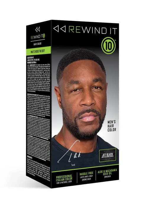 Rewind It 10 Jet Black Hair Color For Men