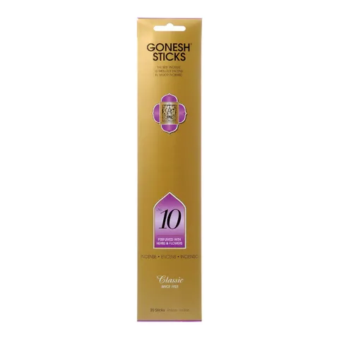 Gonesh 078612201108 Incense Sticks No.10 Perfumes of Herbs Flowers