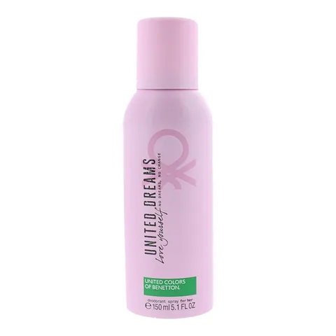 Benetton Ladies United Dreams Love Yourself for Her Deodorant Fragrances