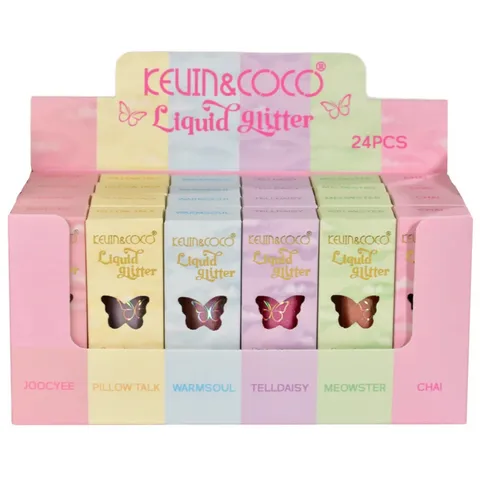 (24-pack) Kevin & Coco Liquid Glitter