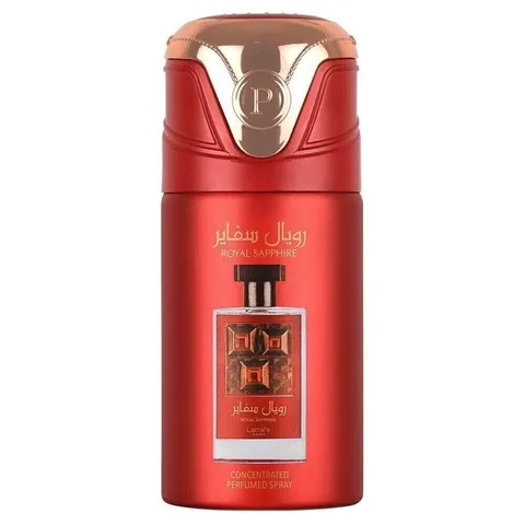 [Deodorant] Lattafa Royal Sapphire U Concentrated Perfumed Deo Spr 9 oz
