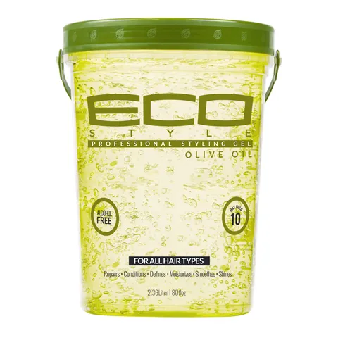 Eco Style Gel Olive Oil Styling Gel Adds Shine and Tames Split Ends Delivers