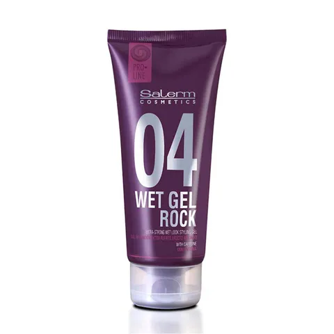 Salerm Hair Styling Gel Pro Line Wet Gel Rock 04 Long Lasting Strong Hold Wet