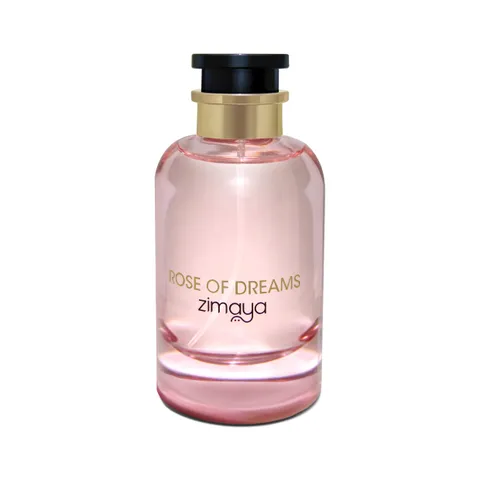Zimaya Rose of Dreams Pour Femme 3.4 Fl. Oz Romantic Rose Amber Scent With
