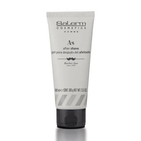 Salerm After Shave Homme Barber Line Transparent Hydrating Gel for Post Shave