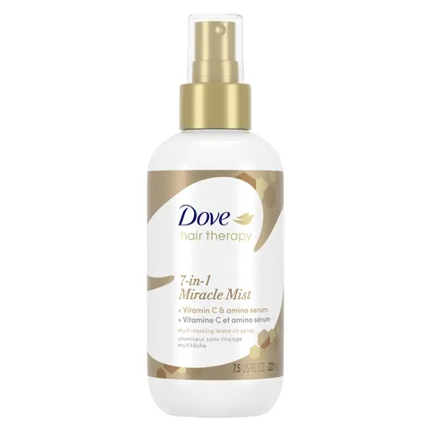 Dove Hair Therapy 7 In 1 Hairspray for Visibly Damaged Hair Miracle Mist +