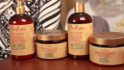 Sheamoisture Intensive Hydration Hair Masque Manuka Honey Mafura Oil 11.5 Fl Oz