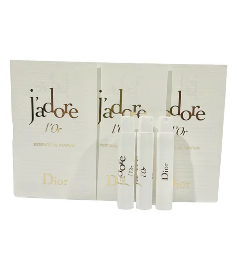 Christian Dior Dior Sample J'adore L'or Essence de Parfum Sample Women / of 3