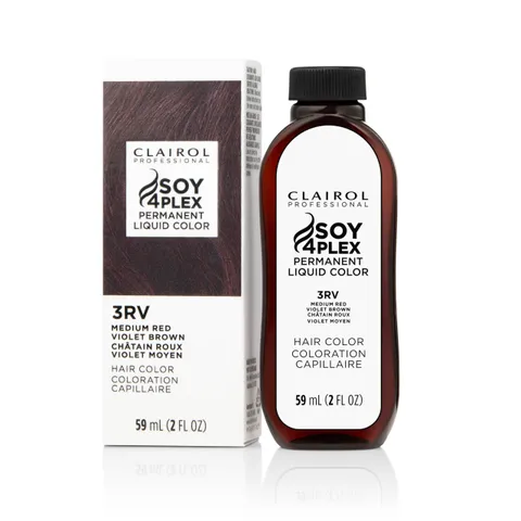Clairol Professional Permanent Liquicolor 3rv Med Red Violet Brown . Packaging