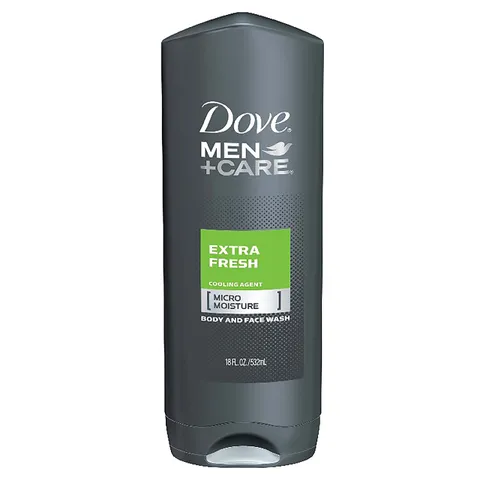 Dove Men+care Body and Face Wash Extra Fresh for Dry Skin Effectively Washes