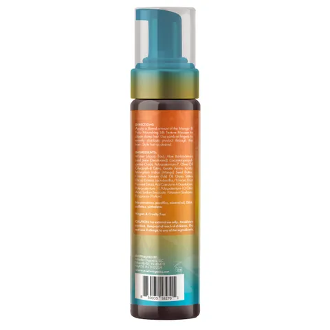 Mielle Organics Mango Tulsi Nourishing Silk Texture Hair Mousse Weightless Foam