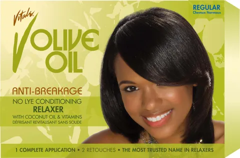 Vitale Olive Oil Relaxer Kit Super Green