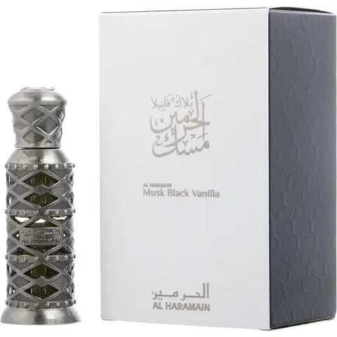 AL HARAMAIN MUSK BLACK VANILA(U)CONCENTRATED PERFUME OIL 12ML
