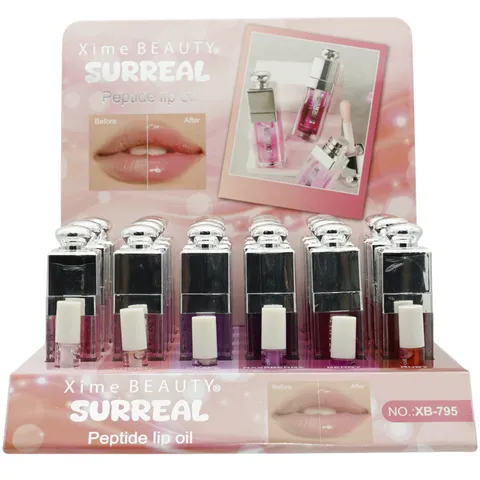 (24-pack) Xime Beauty Surreal Peptide Lip Oil