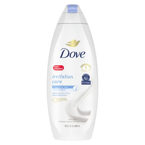 Dove Irritation Care Body Wash for Sensitive Skin and Eczema Prone Skin Free