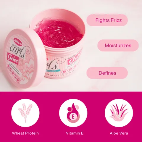 Dippity Do Girls With Curls Light Hold Gelee Shape Smooth Separate Curls
