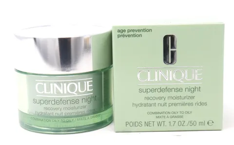 Clinique Superdefense Night Recovery Moisturizer for Combination To Oily Skin