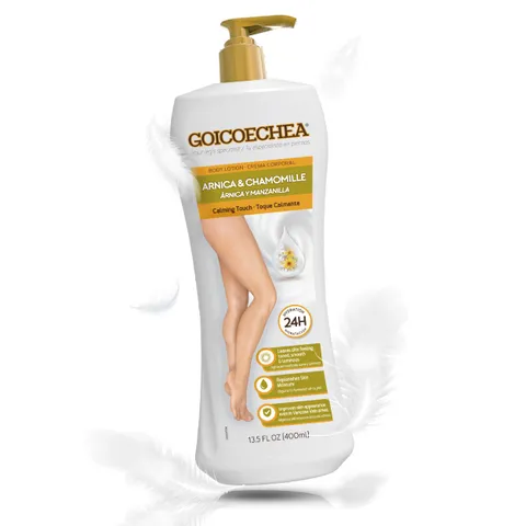 Goicoechea Arnica Chamomile Body Lotion | Soothes Tired Legs; Hydrates