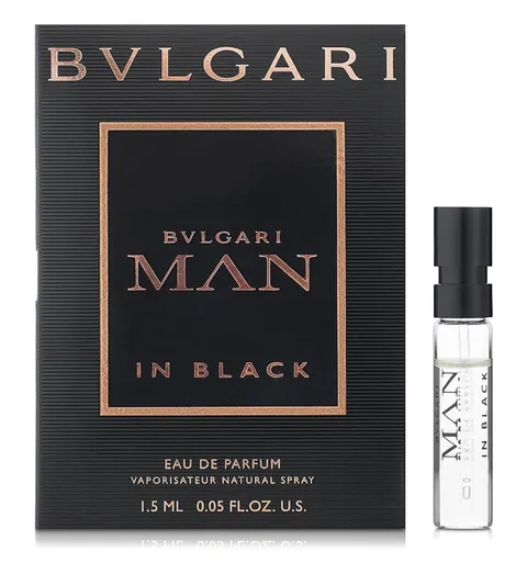 [Vial] Bvlgari Man In Black 1. 0.05 Fl Oz EDP 5 ml